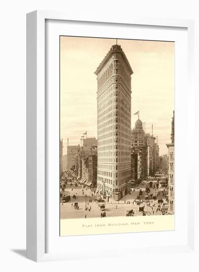 Flat Iron Building, New York City-null-Framed Art Print