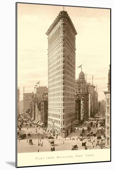 Flat Iron Building, New York City-null-Mounted Art Print