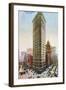 Flat Iron Building, New York City-null-Framed Art Print