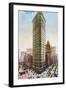 Flat Iron Building, New York City-null-Framed Art Print