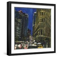 Flat Iron Building, New York-Susan Brown-Framed Giclee Print