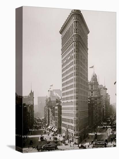 Flat-Iron I.E. Flatiron Building, New York, N.Y.-null-Stretched Canvas