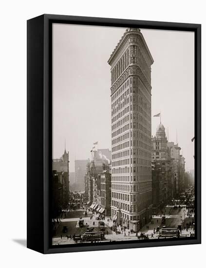 Flat-Iron I.E. Flatiron Building, New York, N.Y.-null-Framed Stretched Canvas