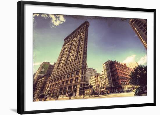 Flat Iron-Eric Wood-Framed Art Print