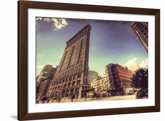 Flat Iron-Eric Wood-Framed Art Print