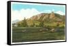 Flat Irons, Boulder, Colorado-null-Framed Stretched Canvas