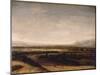 Flat Landscape with a View to Distant Hills, 1648 (Oil on Panel)-Phillips de Koninck-Mounted Giclee Print