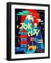 Flat Poster. Tokyo City-Daria_I-Framed Art Print