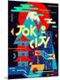 Flat Poster. Tokyo City-Daria_I-Mounted Art Print