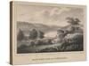 Flat Rock Dam, on Schuykill, Engraved by Moses Swett, 1827-Thomas Doughty-Stretched Canvas