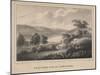 Flat Rock Dam, on Schuykill, Engraved by Moses Swett, 1827-Thomas Doughty-Mounted Giclee Print