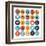 Flat Shopping Icons Set-bloomua-Framed Art Print