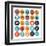 Flat Shopping Icons Set-bloomua-Framed Art Print