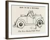 Flat Tyre-William Heath Robinson-Framed Art Print