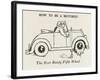 Flat Tyre-William Heath Robinson-Framed Art Print