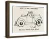 Flat Tyre-William Heath Robinson-Framed Art Print