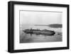 Flatboat on the Mississippi River-null-Framed Photographic Print