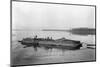 Flatboat on the Mississippi River-null-Mounted Photographic Print