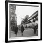 Flatbush Avenue, New York City, USA, 20th Century-J Dearden Holmes-Framed Photographic Print