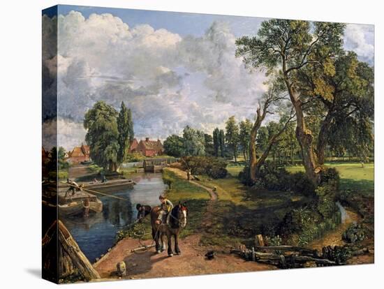 Flatford Mill ('Scene on a Navigable River')-John Constable-Stretched Canvas