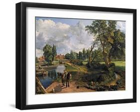 Flatford Mill ('Scene on a Navigable River')-John Constable-Framed Giclee Print