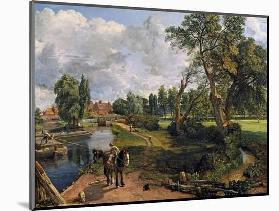Flatford Mill ('Scene on a Navigable River')-John Constable-Mounted Premium Giclee Print