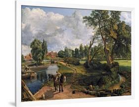 Flatford Mill ('Scene on a Navigable River')-John Constable-Framed Giclee Print