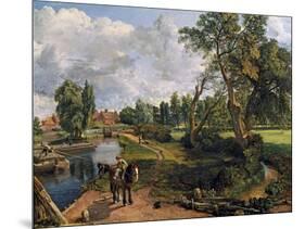 Flatford Mill ('Scene on a Navigable River')-John Constable-Mounted Giclee Print