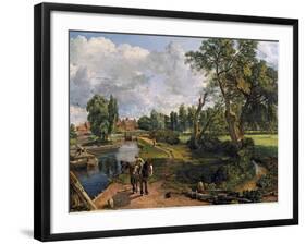 Flatford Mill ('Scene on a Navigable River')-John Constable-Framed Giclee Print