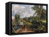 Flatford Mill ('Scene on a Navigable River')-John Constable-Framed Stretched Canvas