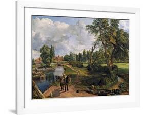 Flatford Mill ('Scene on a Navigable River')-John Constable-Framed Giclee Print