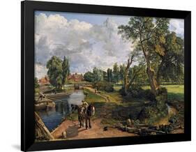 Flatford Mill ('Scene on a Navigable River')-John Constable-Framed Giclee Print