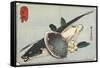 Flathead and Abalone, Early 19th Century-Utagawa Hiroshige-Framed Stretched Canvas