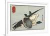 Flathead and Abalone, Early 19th Century-Utagawa Hiroshige-Framed Giclee Print