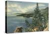 Flathead Lake, Montana-null-Stretched Canvas