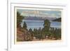 Flathead Lake, Montana-null-Framed Art Print