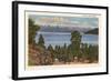 Flathead Lake, Montana-null-Framed Art Print