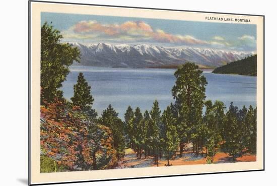 Flathead Lake, Montana-null-Mounted Art Print