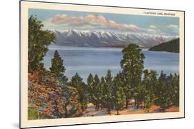 Flathead Lake, Montana-null-Mounted Art Print