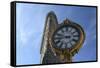 Flatiron and Clock-Robert Goldwitz-Framed Stretched Canvas