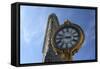 Flatiron and Clock-Robert Goldwitz-Framed Stretched Canvas