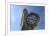 Flatiron and Clock-Robert Goldwitz-Framed Photographic Print