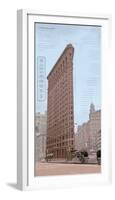 Flatiron Architecture-Phil Maier-Framed Art Print