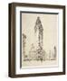 Flatiron Building, 1904-Joseph Pennell-Framed Giclee Print