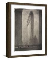 Flatiron Building, 1908-Joseph Pennell-Framed Giclee Print