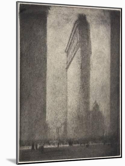 Flatiron Building, 1908-Joseph Pennell-Mounted Giclee Print