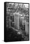 Flatiron Building Aerial-null-Framed Stretched Canvas