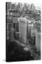 Flatiron Building Aerial-null-Stretched Canvas