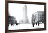 Flatiron Building After Snowstorm-William Henry Jackson-Framed Photo