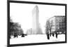 Flatiron Building After Snowstorm-William Henry Jackson-Mounted Art Print